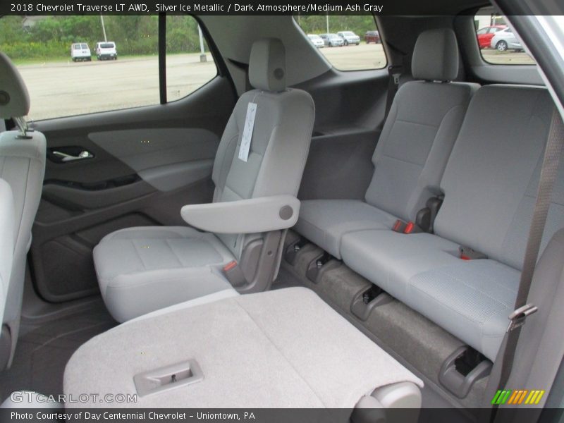 Silver Ice Metallic / Dark Atmosphere/Medium Ash Gray 2018 Chevrolet Traverse LT AWD