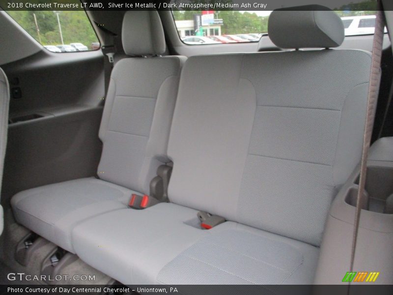 Silver Ice Metallic / Dark Atmosphere/Medium Ash Gray 2018 Chevrolet Traverse LT AWD