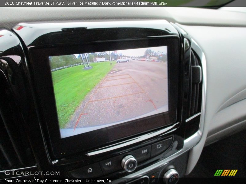 Silver Ice Metallic / Dark Atmosphere/Medium Ash Gray 2018 Chevrolet Traverse LT AWD