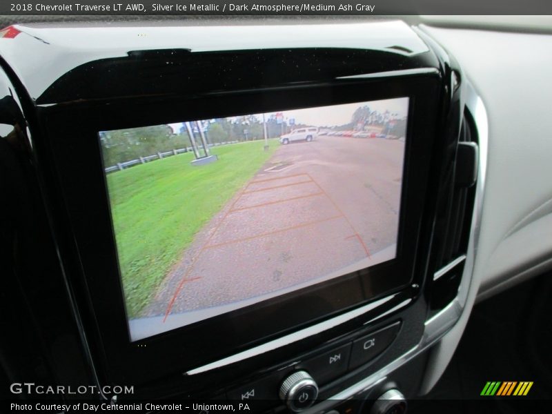 Silver Ice Metallic / Dark Atmosphere/Medium Ash Gray 2018 Chevrolet Traverse LT AWD