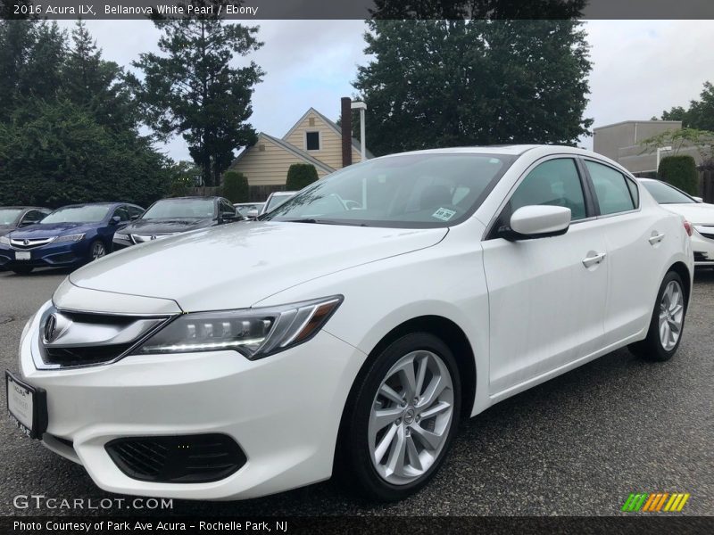 Bellanova White Pearl / Ebony 2016 Acura ILX