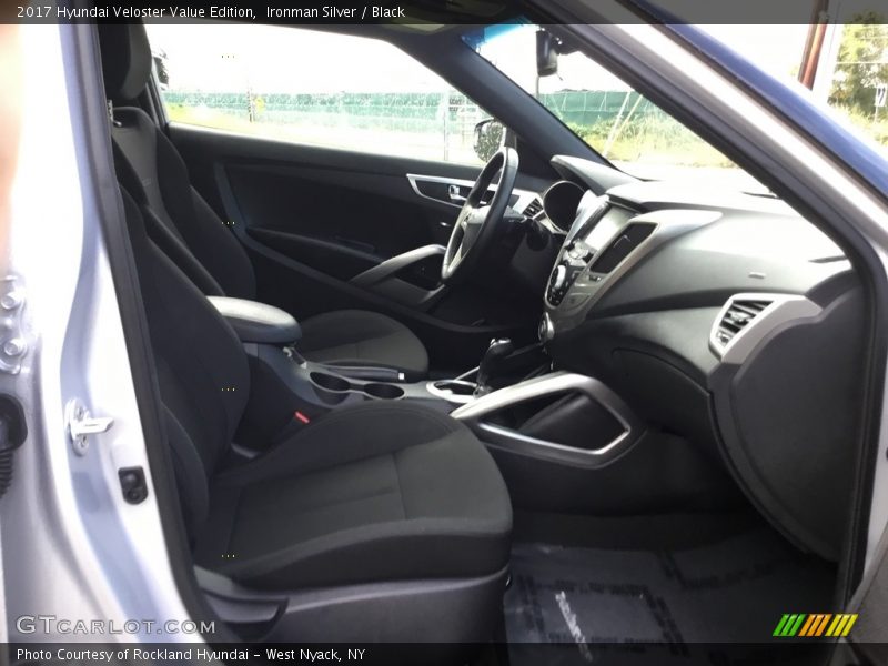 Ironman Silver / Black 2017 Hyundai Veloster Value Edition