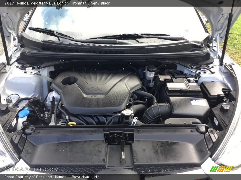 Ironman Silver / Black 2017 Hyundai Veloster Value Edition