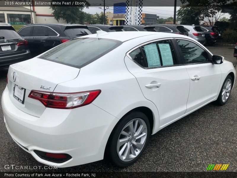Bellanova White Pearl / Ebony 2016 Acura ILX