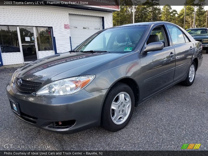 Phantom Gray Pearl / Stone 2003 Toyota Camry LE V6