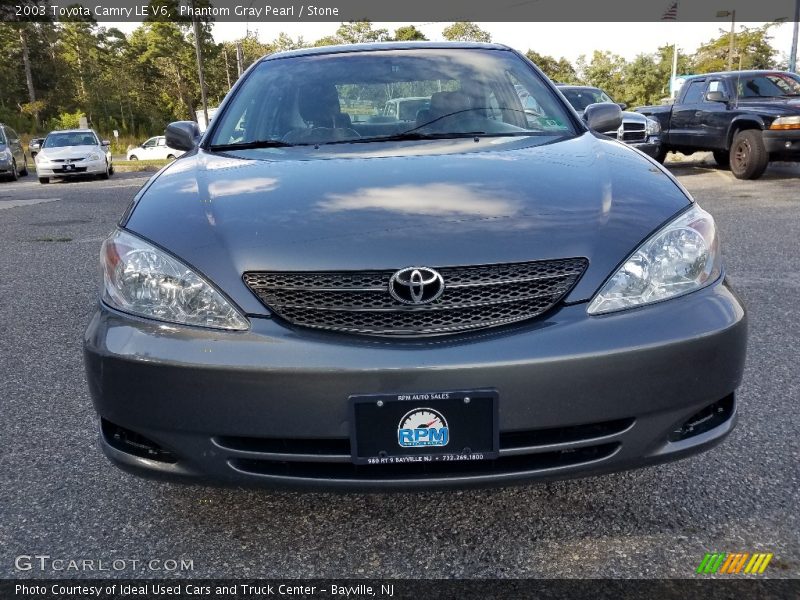 Phantom Gray Pearl / Stone 2003 Toyota Camry LE V6