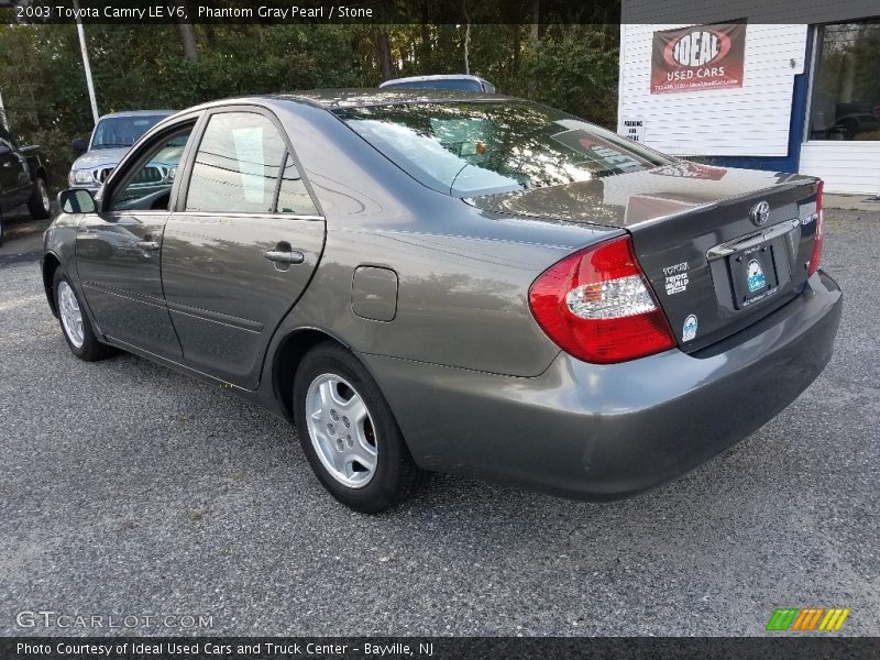 Phantom Gray Pearl / Stone 2003 Toyota Camry LE V6