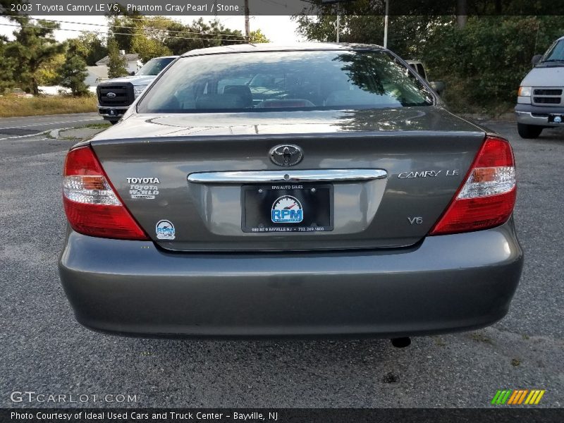 Phantom Gray Pearl / Stone 2003 Toyota Camry LE V6