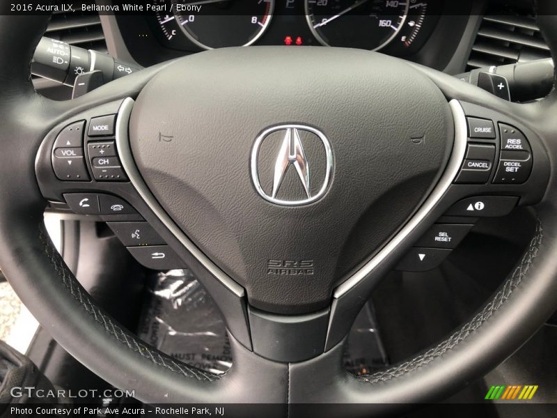 Bellanova White Pearl / Ebony 2016 Acura ILX