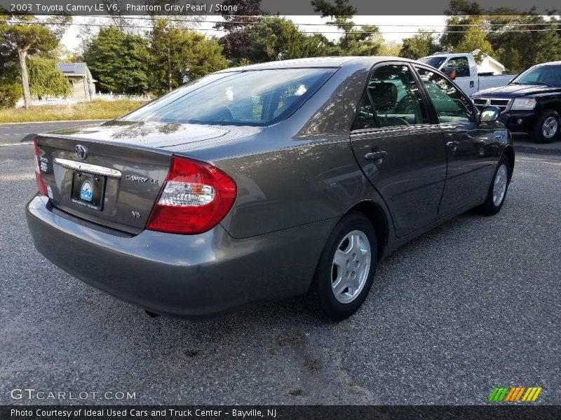 Phantom Gray Pearl / Stone 2003 Toyota Camry LE V6