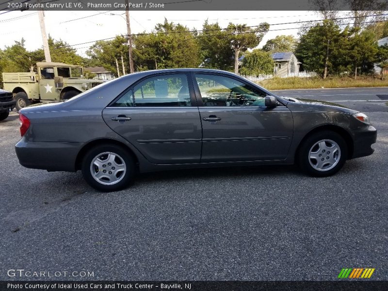 Phantom Gray Pearl / Stone 2003 Toyota Camry LE V6