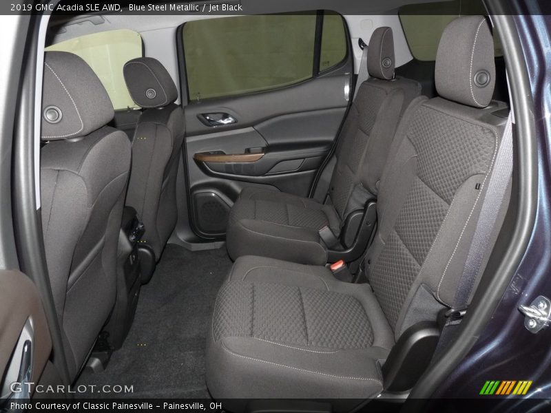 Blue Steel Metallic / Jet Black 2019 GMC Acadia SLE AWD