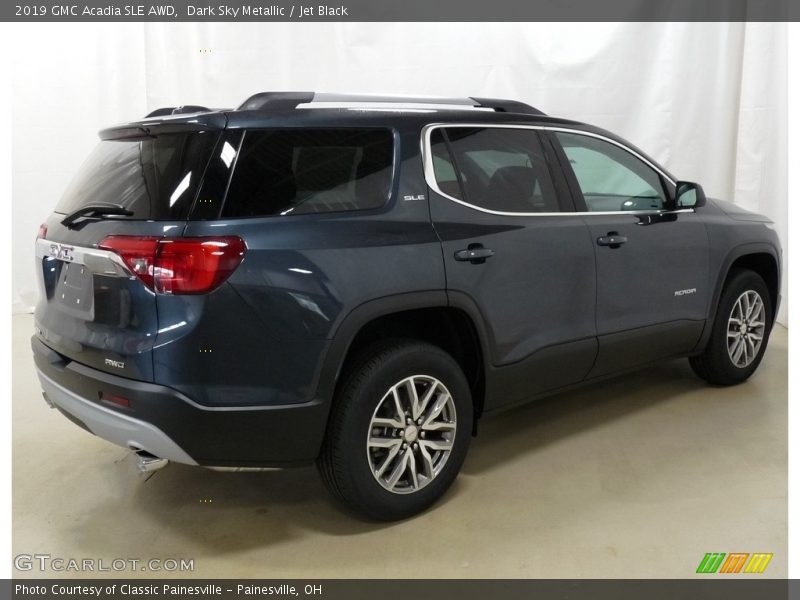 Dark Sky Metallic / Jet Black 2019 GMC Acadia SLE AWD