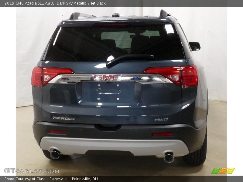 Dark Sky Metallic / Jet Black 2019 GMC Acadia SLE AWD