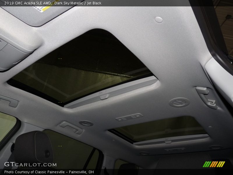 Dark Sky Metallic / Jet Black 2019 GMC Acadia SLE AWD
