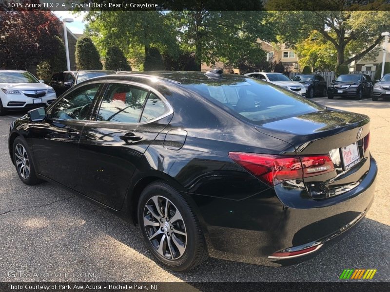 Crystal Black Pearl / Graystone 2015 Acura TLX 2.4