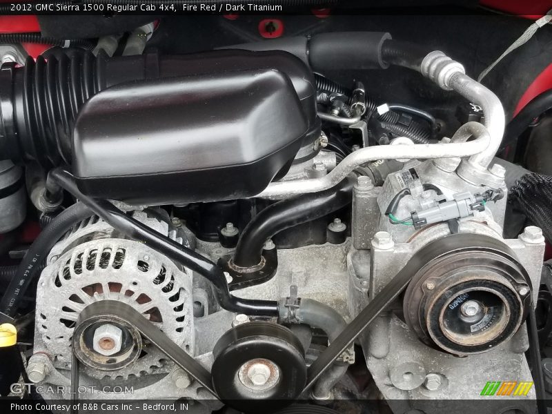 Fire Red / Dark Titanium 2012 GMC Sierra 1500 Regular Cab 4x4