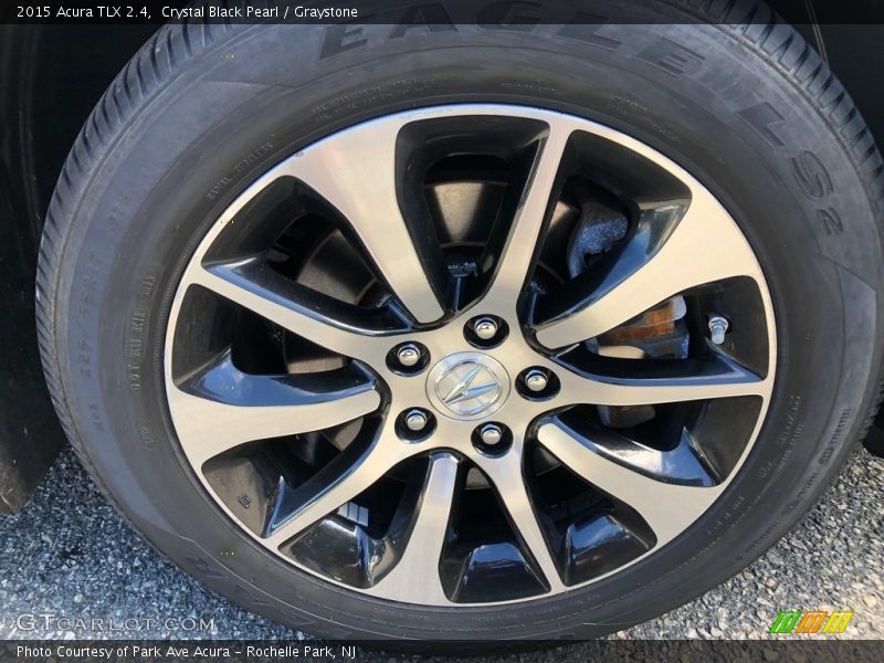 Crystal Black Pearl / Graystone 2015 Acura TLX 2.4
