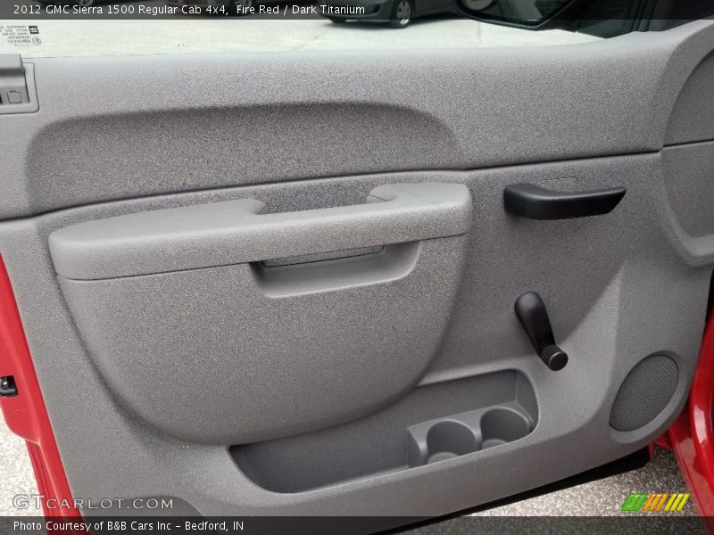 Fire Red / Dark Titanium 2012 GMC Sierra 1500 Regular Cab 4x4