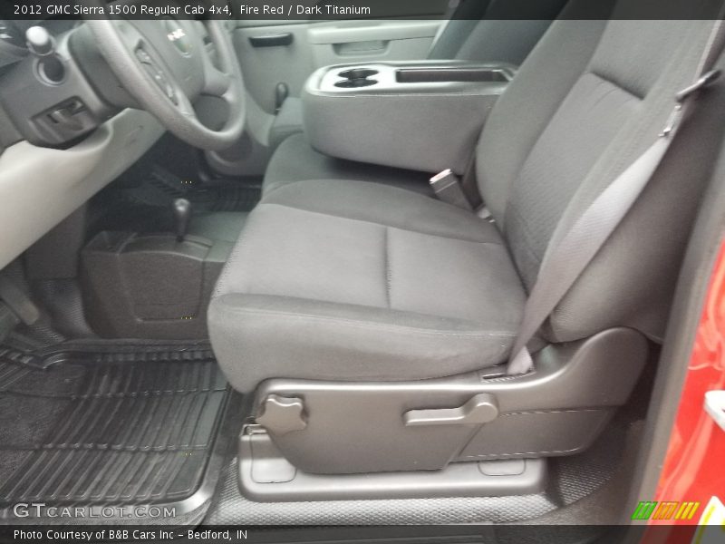 Fire Red / Dark Titanium 2012 GMC Sierra 1500 Regular Cab 4x4