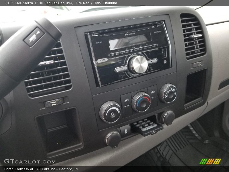 Fire Red / Dark Titanium 2012 GMC Sierra 1500 Regular Cab 4x4
