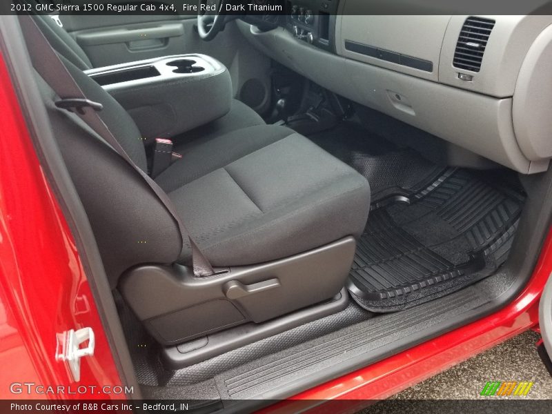 Fire Red / Dark Titanium 2012 GMC Sierra 1500 Regular Cab 4x4
