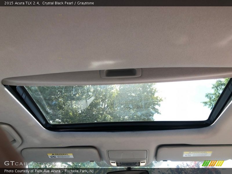 Crystal Black Pearl / Graystone 2015 Acura TLX 2.4