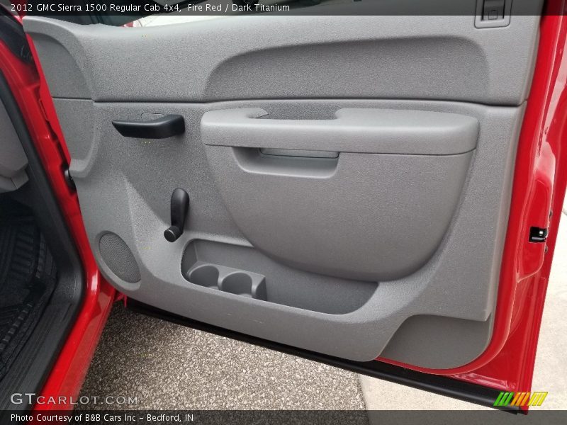 Fire Red / Dark Titanium 2012 GMC Sierra 1500 Regular Cab 4x4