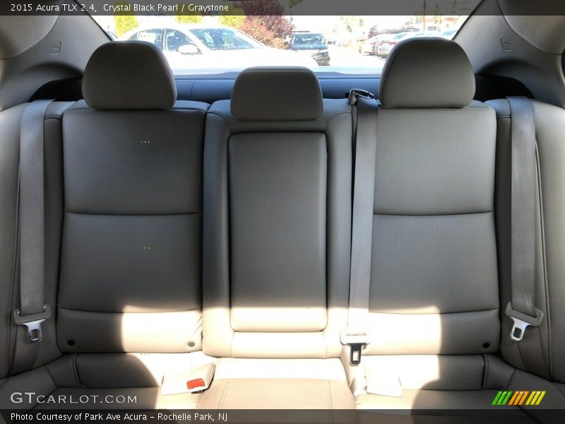 Crystal Black Pearl / Graystone 2015 Acura TLX 2.4