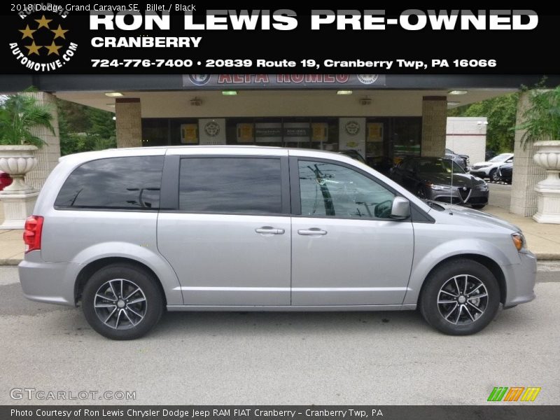 Billet / Black 2018 Dodge Grand Caravan SE