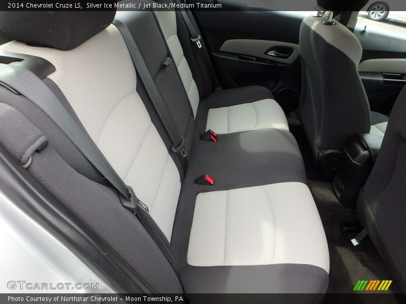 Silver Ice Metallic / Jet Black/Medium Titanium 2014 Chevrolet Cruze LS
