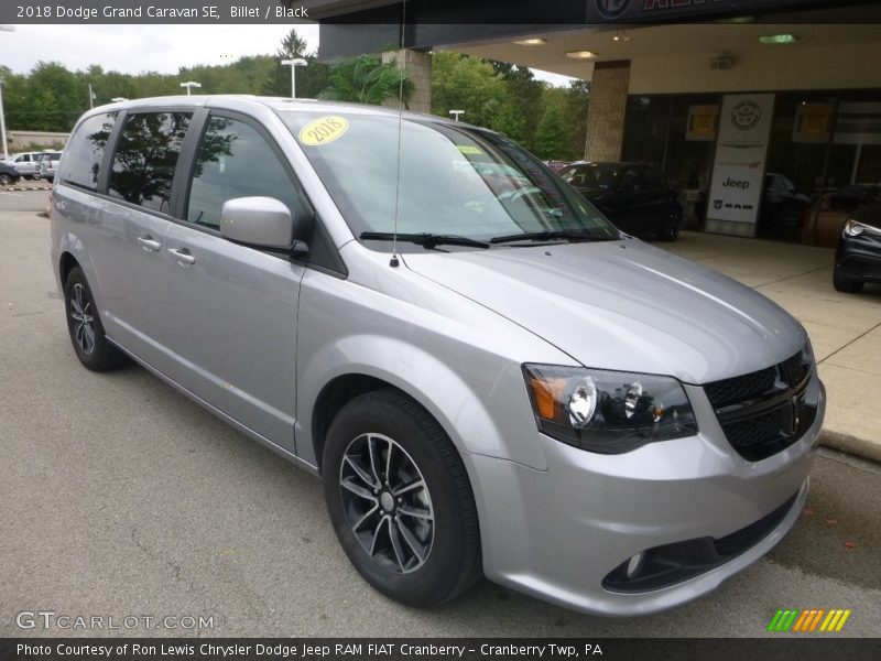 Billet / Black 2018 Dodge Grand Caravan SE