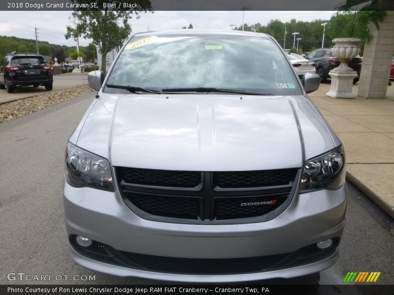 Billet / Black 2018 Dodge Grand Caravan SE
