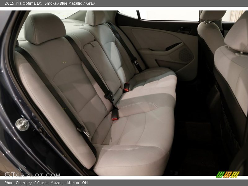 Smokey Blue Metallic / Gray 2015 Kia Optima LX