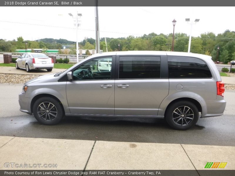 Billet / Black 2018 Dodge Grand Caravan SE