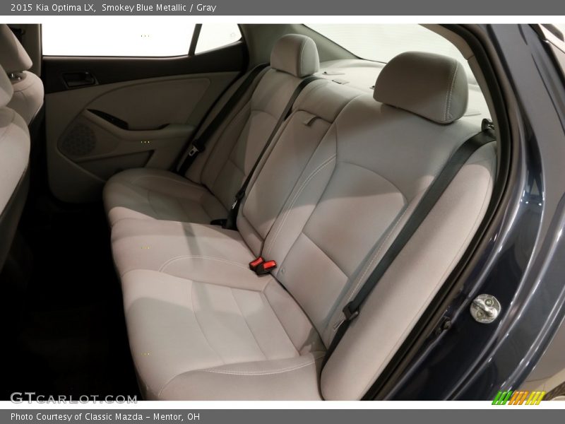 Smokey Blue Metallic / Gray 2015 Kia Optima LX