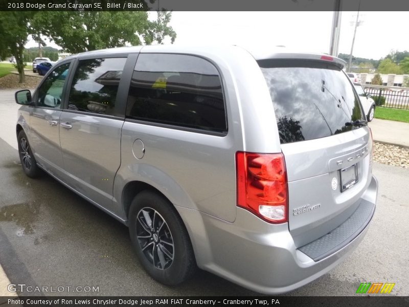 Billet / Black 2018 Dodge Grand Caravan SE