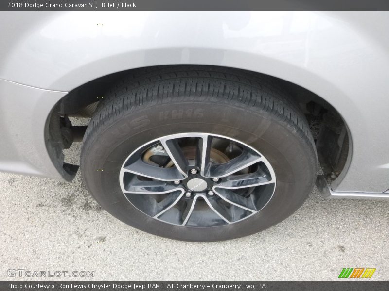Billet / Black 2018 Dodge Grand Caravan SE