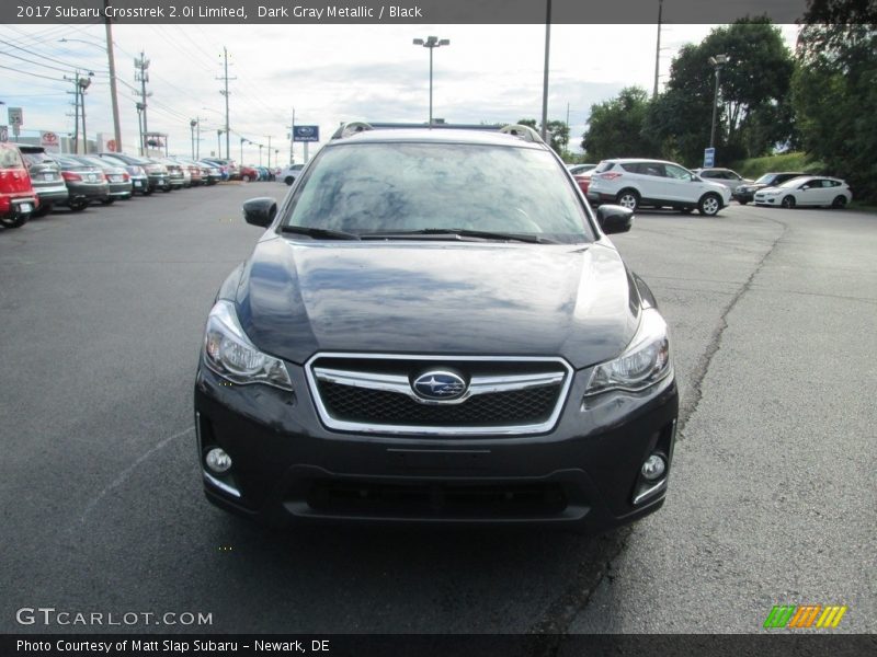 Dark Gray Metallic / Black 2017 Subaru Crosstrek 2.0i Limited