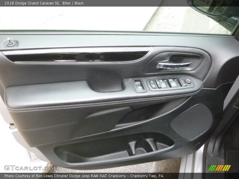 Billet / Black 2018 Dodge Grand Caravan SE