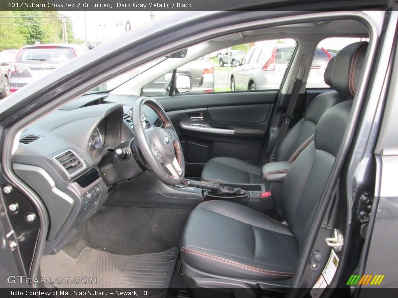 Dark Gray Metallic / Black 2017 Subaru Crosstrek 2.0i Limited