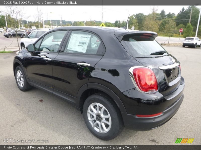 Nero Cinema (Black) / Black 2018 Fiat 500X Pop