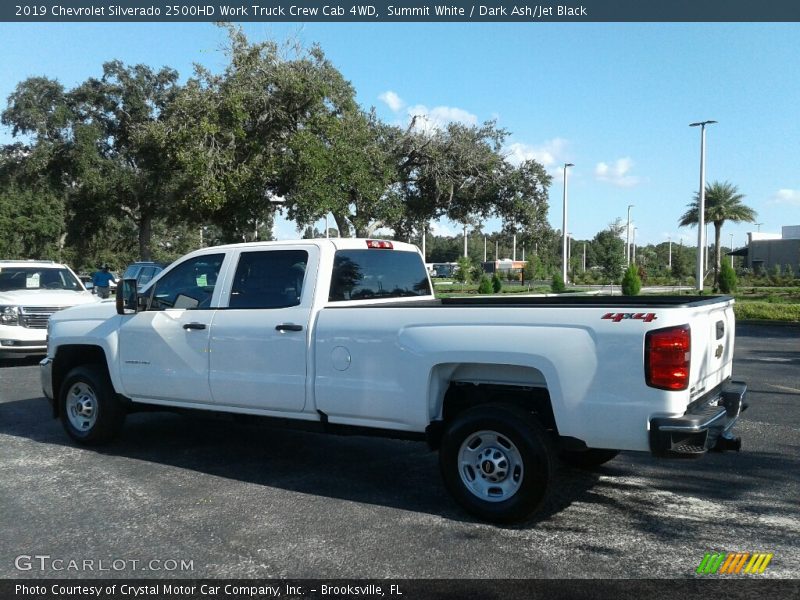 Summit White / Dark Ash/Jet Black 2019 Chevrolet Silverado 2500HD Work Truck Crew Cab 4WD