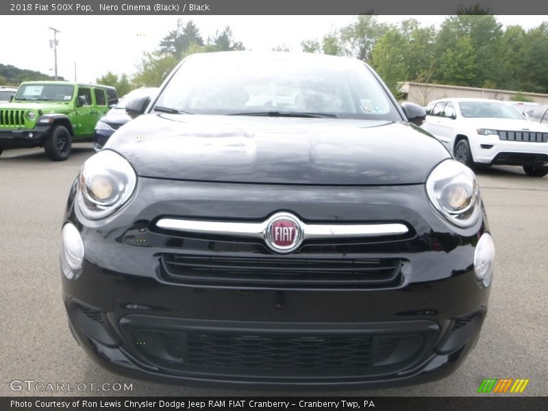 Nero Cinema (Black) / Black 2018 Fiat 500X Pop