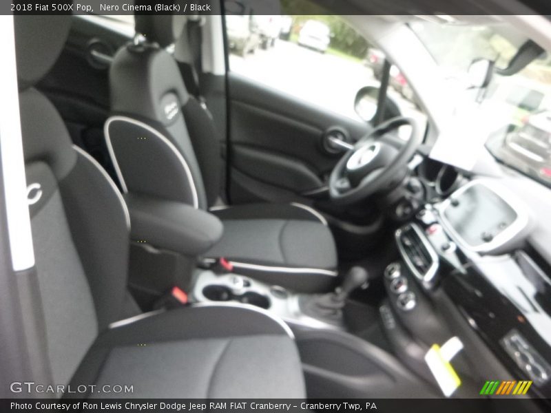 Nero Cinema (Black) / Black 2018 Fiat 500X Pop