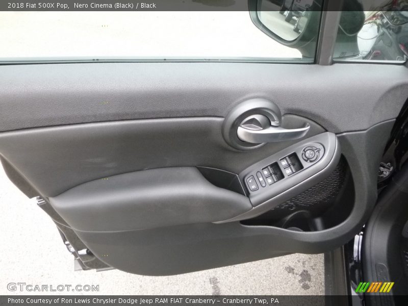 Nero Cinema (Black) / Black 2018 Fiat 500X Pop