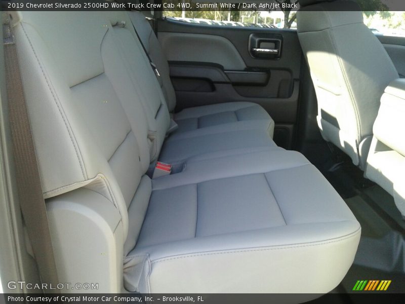 Summit White / Dark Ash/Jet Black 2019 Chevrolet Silverado 2500HD Work Truck Crew Cab 4WD