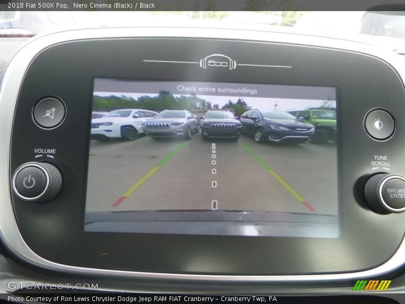 Controls of 2018 500X Pop