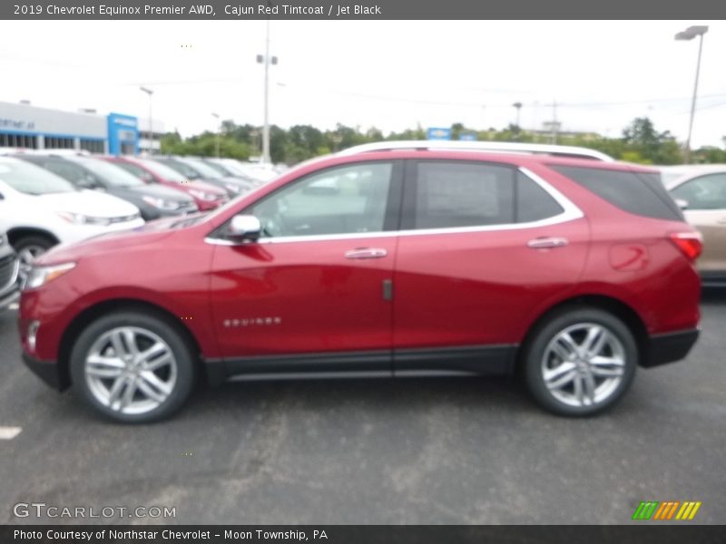 Cajun Red Tintcoat / Jet Black 2019 Chevrolet Equinox Premier AWD