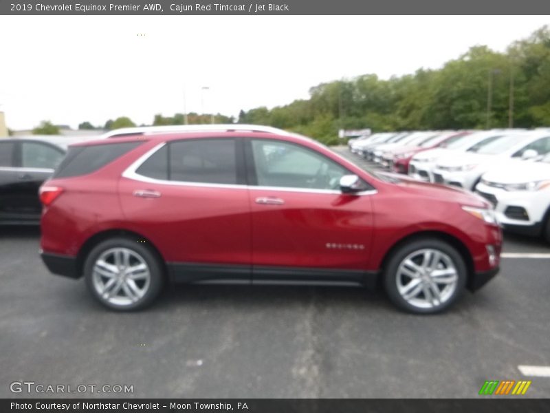 Cajun Red Tintcoat / Jet Black 2019 Chevrolet Equinox Premier AWD
